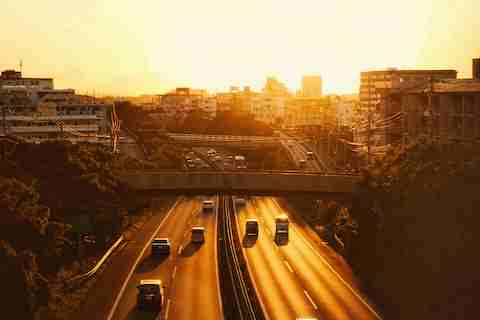 「夕暮れ時」安里 翔(コザ高等学校2年)